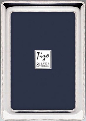Tizo Tick In-n-Out Sterling Silver Picture Frame 5 x 7 Inch Double Inch, MPN: 1913-D57,