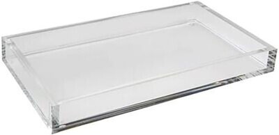 Tizo Clear Acrylic Lucite Tray HA195CLTY, MPN: HA195CLTY,