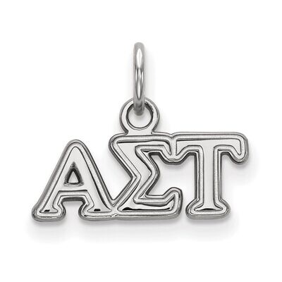 Alpha Sigma Tau Extra Small Pendant Sterling Silver SS001ALS, MPN: SS001ALS, 886774598239