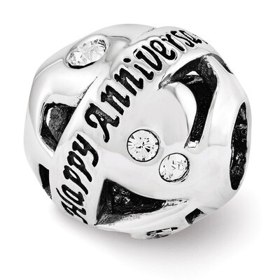 Swarovski Anniversary Collage Bead - Sterling Silver QRS3462, MPN: QRS3462, 886774964126