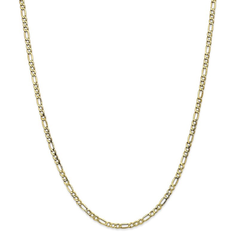 Leslie&#39;s 3.5mm Semi-Solid Figaro Chain 16 Inch 10k Gold HB-8232-16, MPN: 8232-16, 191101755385