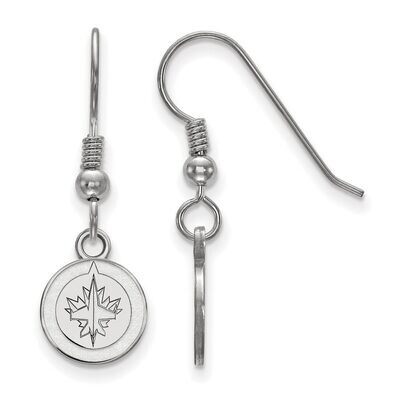 Winnipeg Jets x-Small Dangle Earring Wire Sterling Silver SS005JTS, MPN: SS005JTS, 886774957340