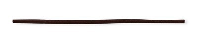 16 Inch 2mm Brown Leather Cord Necklace Sterling Silver QG1307-16, MPN: QG1307-16, 191101275371