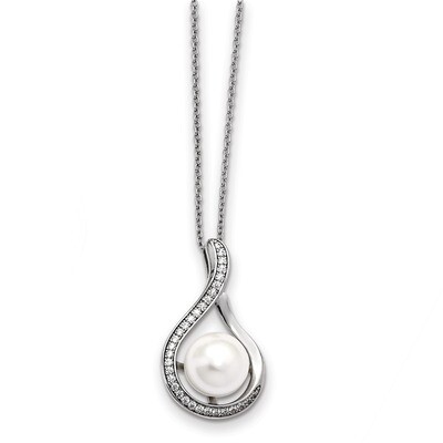 10-11Mm White Shell Pearl Necklace Sterling Silver Majestick QMJN110W-17, MPN: QMJN110W-17, 8839573…