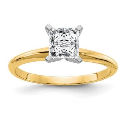 1ct. G H I True Light Princess Moissanite Solitaire Ring 14k Gold YGSH13P-12MT, MPN: YGSH13P-12MT, …