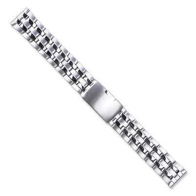 18mm Stainless Steel Push-Button Deployment Watch Band  BA423-18, MPN: BA423-18,