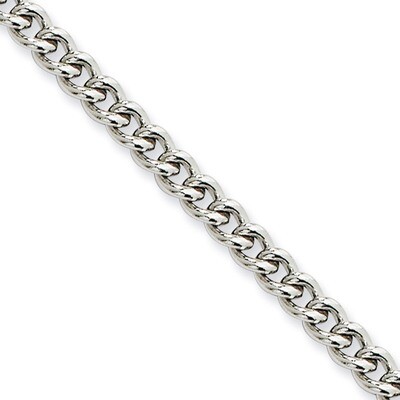 4.0mm 18 Inch Round Curb Chain - Stainless Steel SRN686 by Chisel, MPN: SRN686, 886774043319
