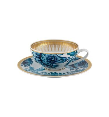 Vista Alegre Gold Exotic Tea Cup And Saucer, MPN: 21127101, 5601266825175