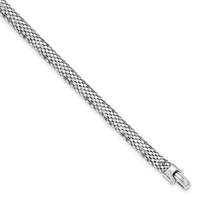 Mesh Bracelet Sterling Silver QG3849-7.5