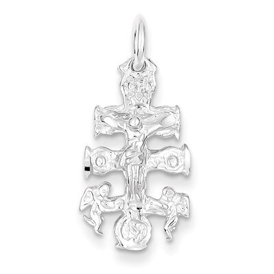Cara Vaca Crucifix Pendant Sterling Silver QC2910, MPN: QC2910, 883957281100