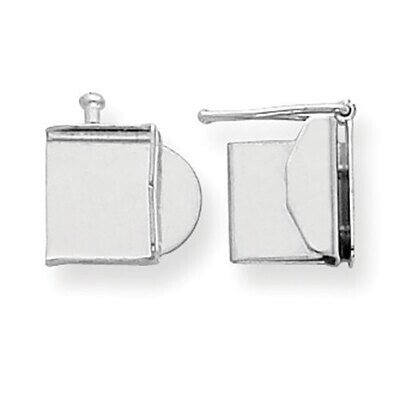 Replacement Tongue for Folded Box Clasp 14k White Gold WG1843X, MPN: WG1843X,