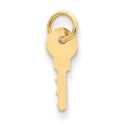 Key Charm 14k Gold YC453, MPN: YC453, 886774616957