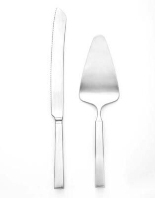 Ricci Rapallo Satin Cake Knife And Server, MPN: 10436, 644907104661