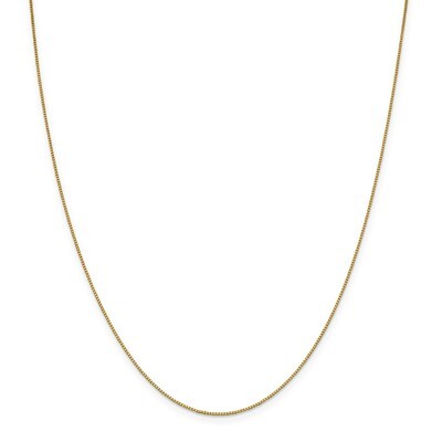 Leslie&#39;s .7mm Box Chain 18 Inch 18k Gold HB-18LP18-18, MPN: 18LP18-18, 191101177583
