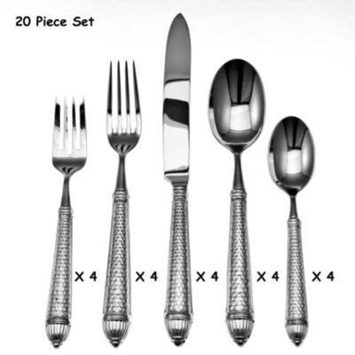 Ricci Raffaello 20 Piece Place Set, MPN: 65019, 644907650199
