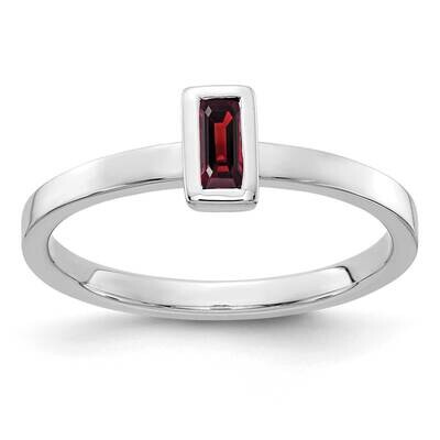 Garnet Ring 14k White Gold RM4329-GA-W, MPN: RM4329-GA-W, 883957565309