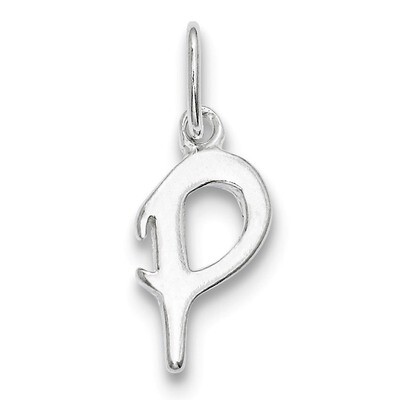 Initial P Pendant Sterling Silver QC6511P, MPN: QC6511P, 883957916347