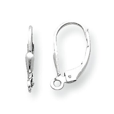 Leverback Setting Sterling Silver SS3113, MPN: SS3113,