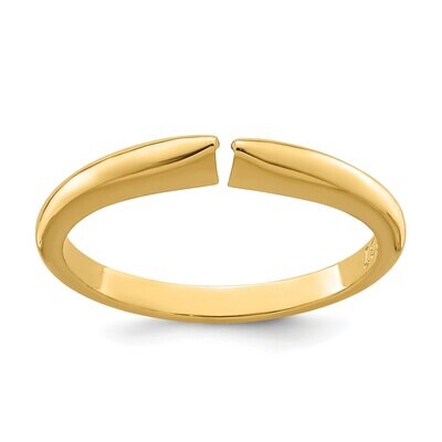 Round End 1/2 round 3/4 Shank 14k Yellow Gold YGSH43, MPN: YGSH43,