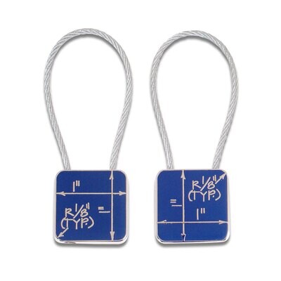 Acme Blueprint Key Ring, MPN: KCB01KR