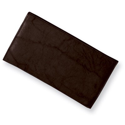 Black Leather Jacket Checkbook Wallet GP2047, MPN: GP2047, 892925151048