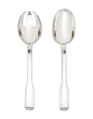 Ricci Art Deco 2 Piece Salad Server Set, MPN: 20016, 644907200165