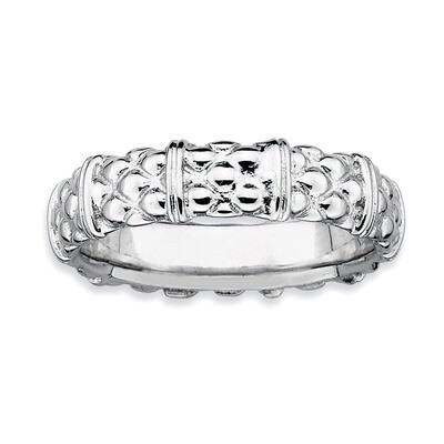 Ring - Sterling Silver Rhodium-plated QSK299, MPN: QSK299, 883957207926