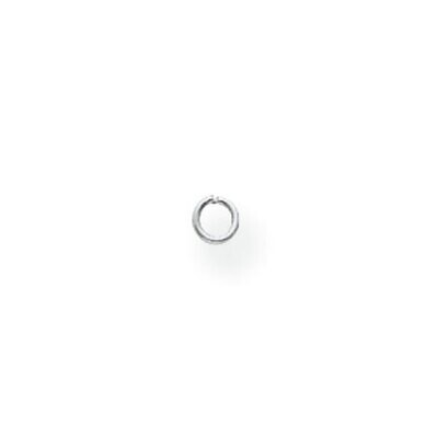 24 Gauge 3.1mm Round Jump Ring Setting 14k White Gold WG2874, MPN: WG2874,