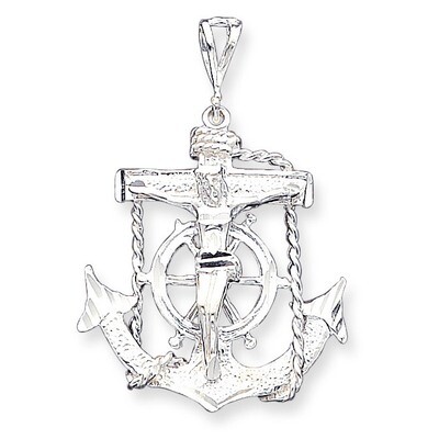Mariner Cross Pendant Sterling Silver QC502, MPN: QC502, 883957283814