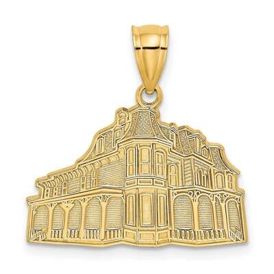 The Queen Victoria - Cape May Nj Charm 14k Gold K8678, MPN: K8678, 637218122660