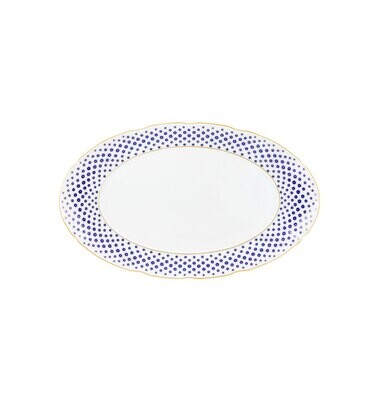 Vista Alegre Constellation D&#39;Or Medium Oval Platter 21134781, MPN: 21134781,