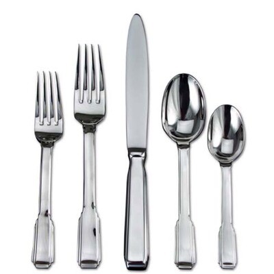 Ricci Art Deco 5 Piece Place Setting, MPN: 1000, 644907010009