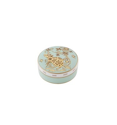 Vista Alegre Golden Large Round Box Rato 21135925, MPN: 21135925,