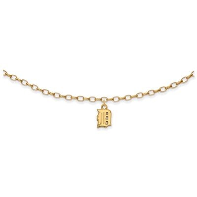 Detroit Tigers Anklet Gold-plated Silver GP030TIG, MPN: GP030TIG, 886774933764