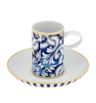 Vista Alegre Transatlantica Coffee Cup &amp; Saucer, MPN: 21117681,