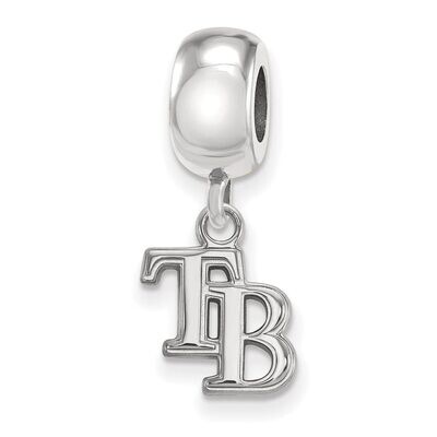 Tampa Bay Rays Bead Charm Extra Small Dangle Sterling Silver SS007DEV, MPN: SS007DEV, 886774625058