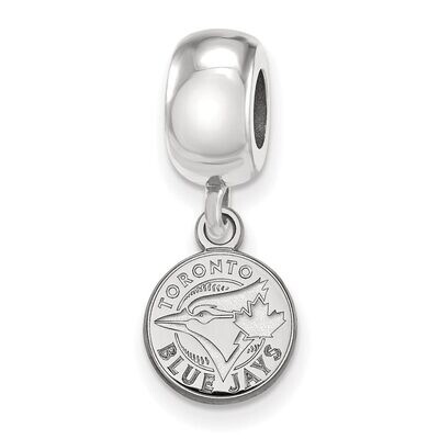 Toronto Blue Jays Bead Charm Extra Small Dangle Sterling Silver SS011BLU, MPN: SS011BLU, 8867746262…
