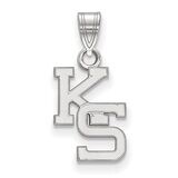 Kansas State University Small Pendant 14k White Gold 4W044KSU, MPN: 4W044KSU, 886774848754