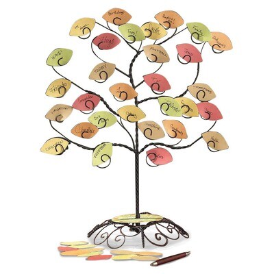 My Thankful Tree with Blank Leaves Tabletop Decor GM18991, MPN: GM18991, 608200020912
