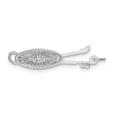 Pearl Clasp 14k White Gold WG1913, MPN: WG1913,
