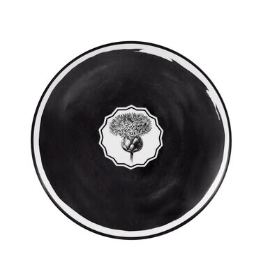 Vista Alegre Christian Lacroix Herbariae Dessert Plate Black 21133446, MPN: 21133446, 5605414014756