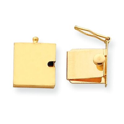 Replacement Tongue for Push Button 14k Yellow Gold YG1835X, MPN: YG1835X,