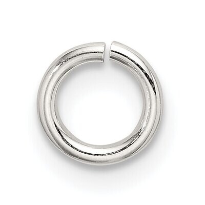 18 Gauge 6.00mm Round Jump Ring Sterling Silver SS2844, MPN: SS2844,