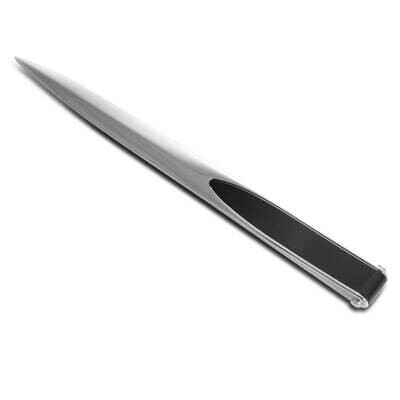 Stainless Steel Black Enamel Letter Opener GM21349, MPN: GM21349, 797140321705