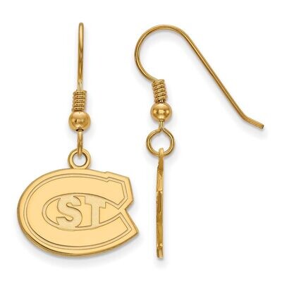 Saint Cloud State Small Dangle Earring Wire Gold-plated Silver GP003STC, MPN: GP003STC, 886774896441