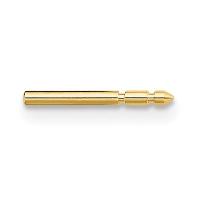 Guardian Post Earring Mounting 14k Yellow Gold YG666, MPN: YG666,