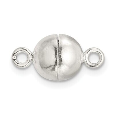 8.0mm Polished Magnetic Clasp Sterling Silver SS3632, MPN: SS3632,