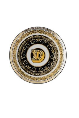 Versace Virtus Alphabet D Bread &amp; Butter Plate 6 2/3 Inch, MPN: 19335-403734-10217, 790955173422