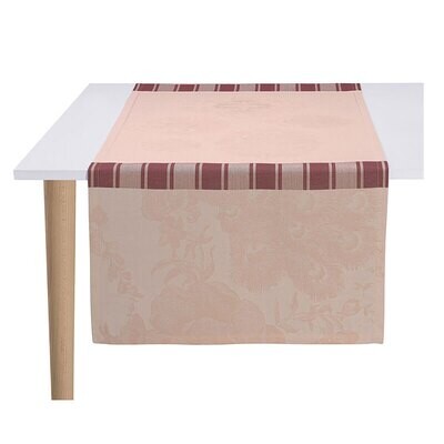 Le Jacquard Francais Runner A La Francaise Pink 55x200 100% Cotton 22 x 79 Inch 28183, MPN: 28183, …