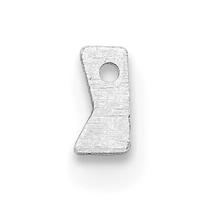 Leverback Replacement Joint Component 14k White Gold WG812, MPN: WG812,